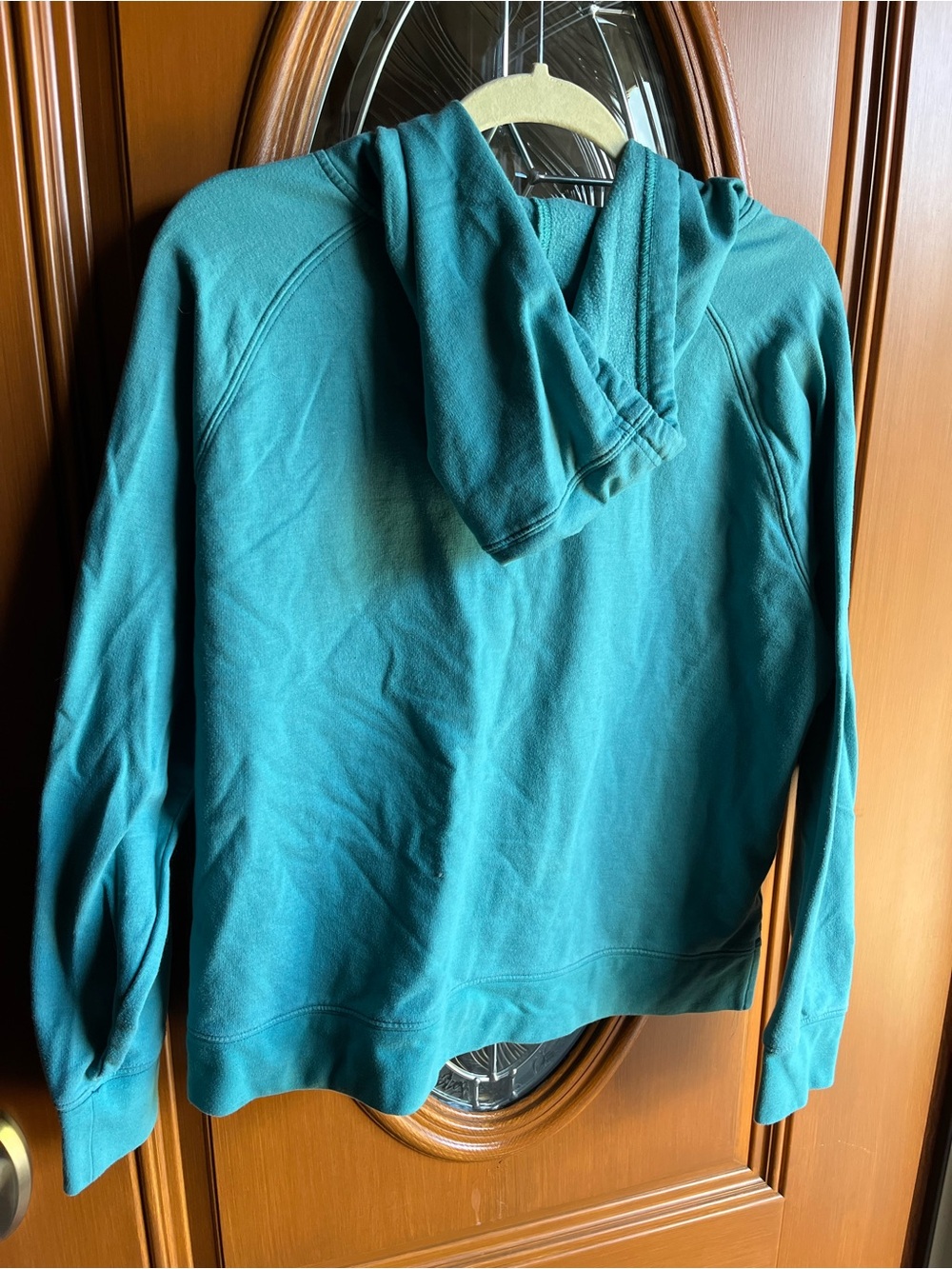 Eddie Bauer Teal Pullover Hoodie Womens Size Large - Picture 5 of 7